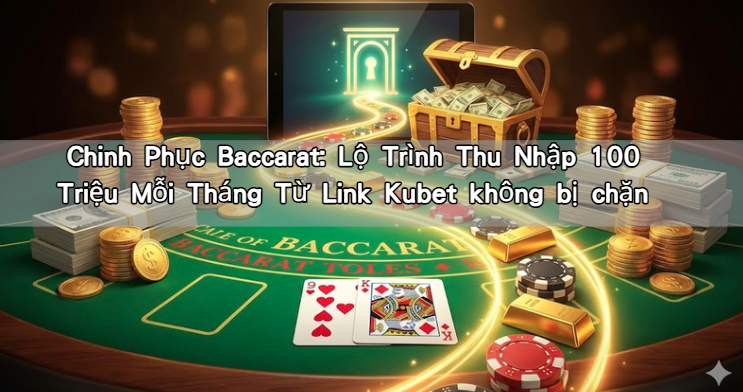 Chinh Phục Baccarat: Lộ Trình Thu Nhập 100 Triệu Mỗi Tháng Từ Link Kubet không bị chặn
