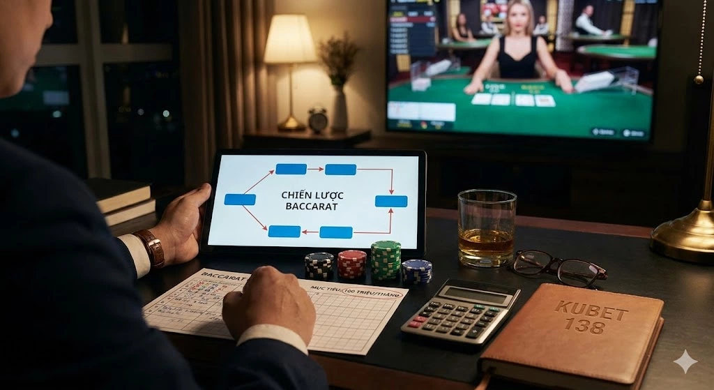 Chiến lược thực chiến Kubet 138 và lộ trình đạt thu nhập 100 triệu mỗi tháng từ Baccarat
